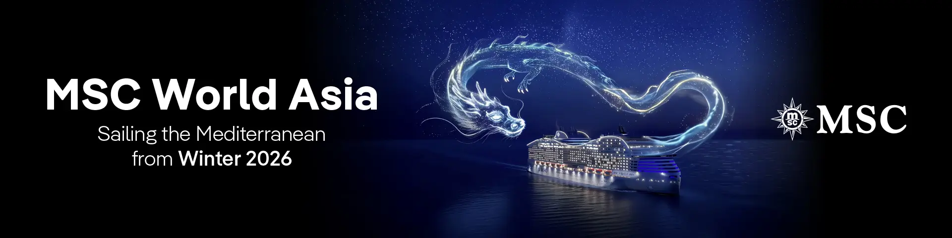 MSC World Asia Mediterranean Sailings